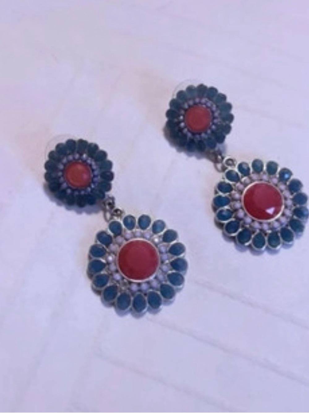 Vibrant Statement Earrings